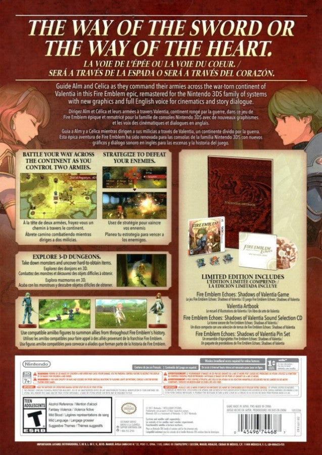 Fire Emblem: Echoes - Shadows of Valentia [Limited Edition] – Nintendo 3DS (3DS)