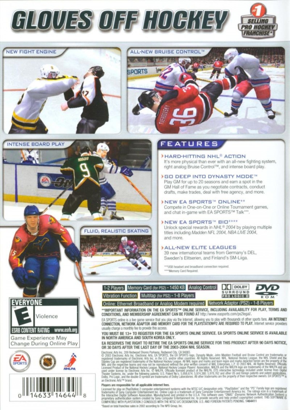 NHL 2004 – PlayStation 2 (PS2)