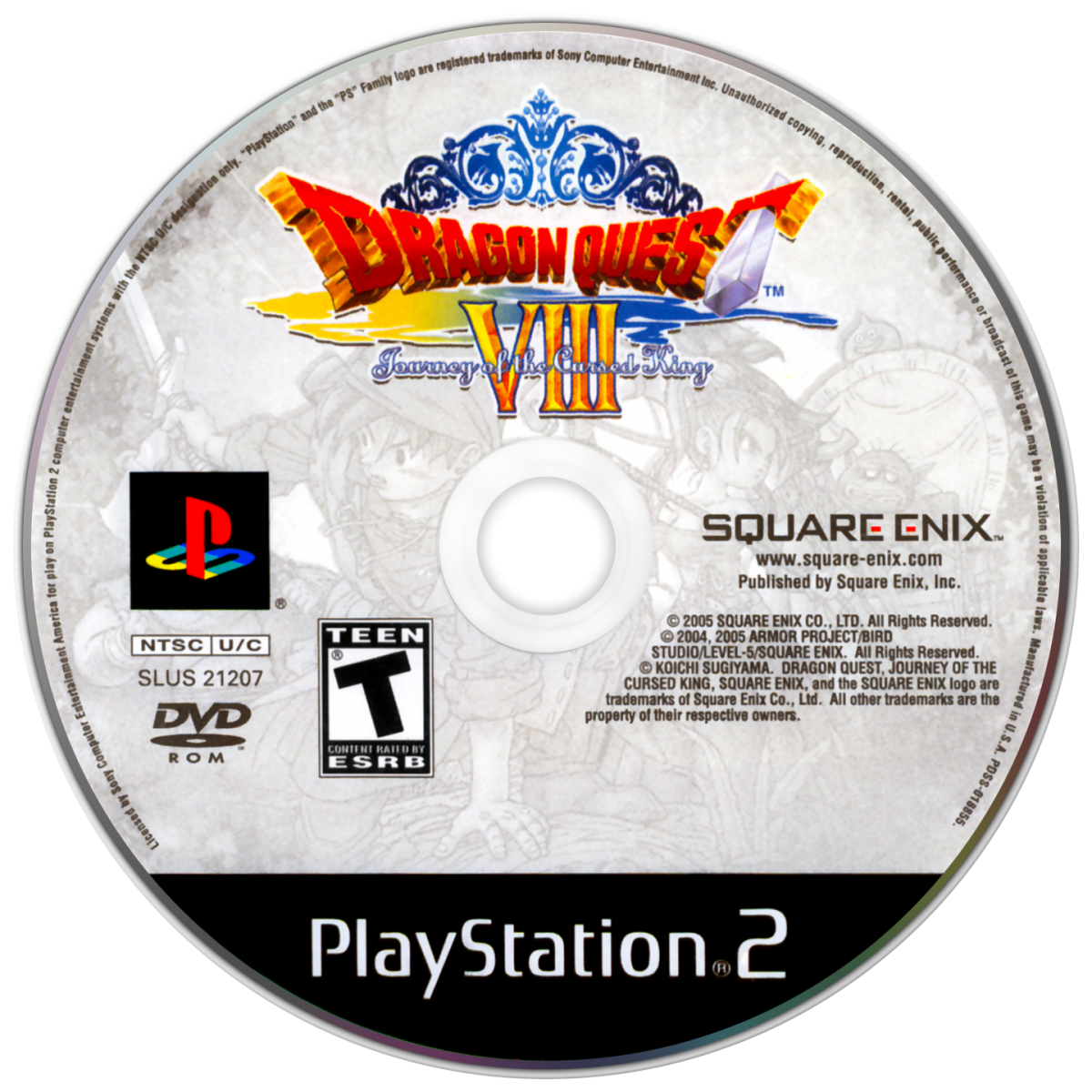 Dragon Quest VIII: Journey of the Cursed King [CIB][w/ slipcover] – PlayStation 2 (PS2)