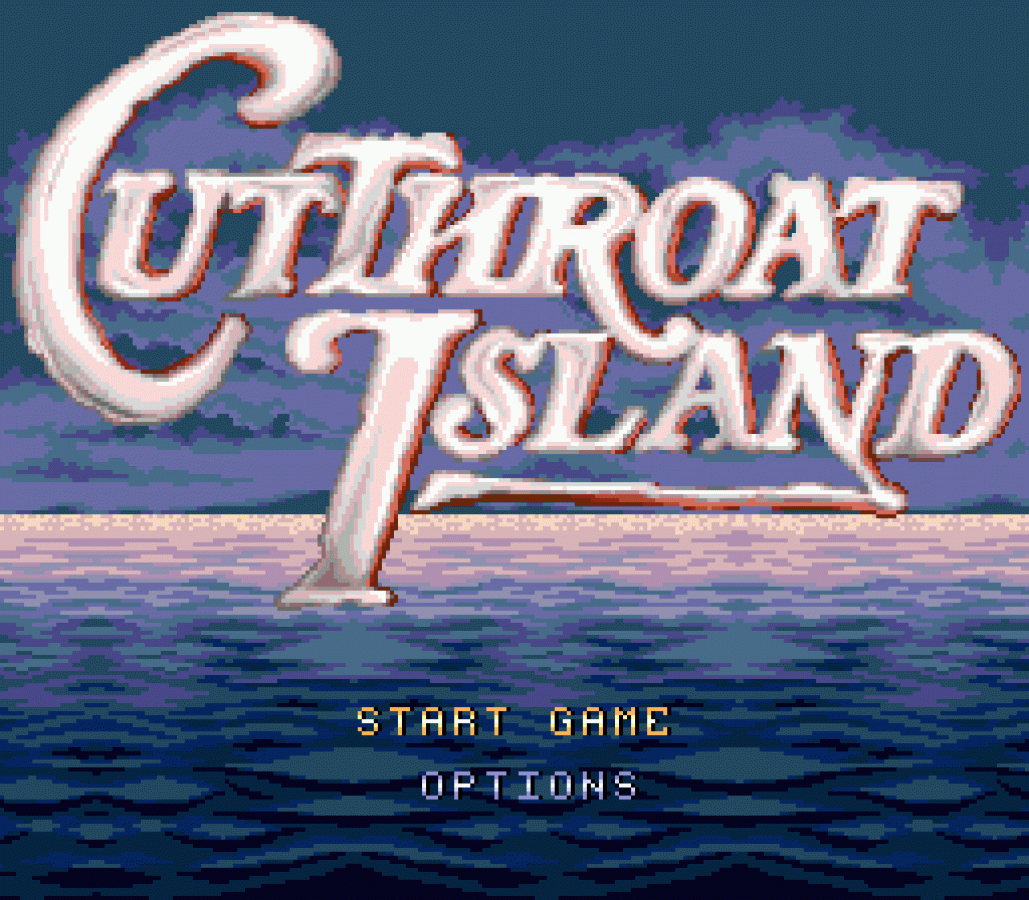 Cutthroat Island – Sega Genesis (GEN)