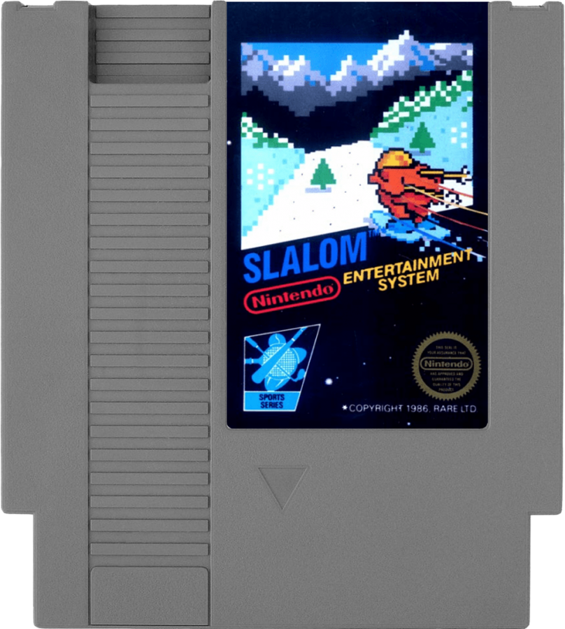 Slalom [5 Screw] – Nintendo Entertainment System (NES)