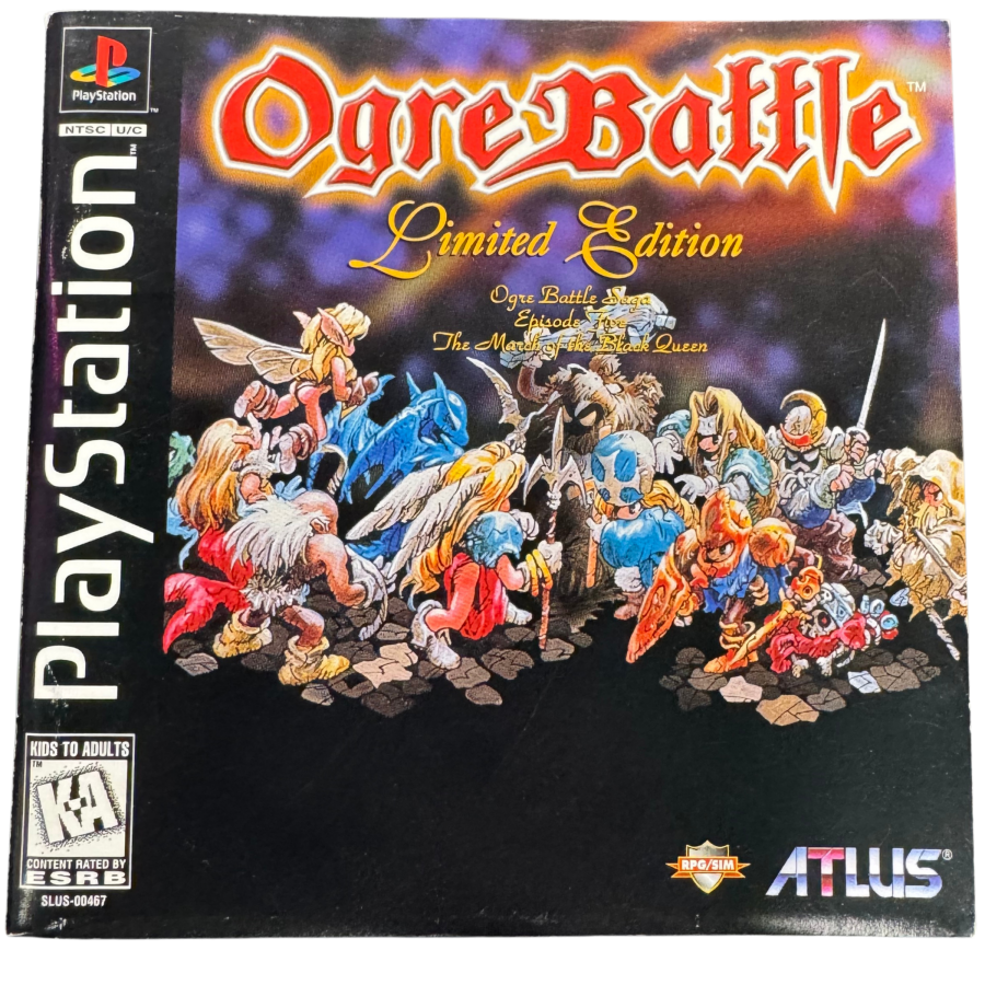 Ogre Battle [Complete In Box]  – PlayStation 1 (PS1)