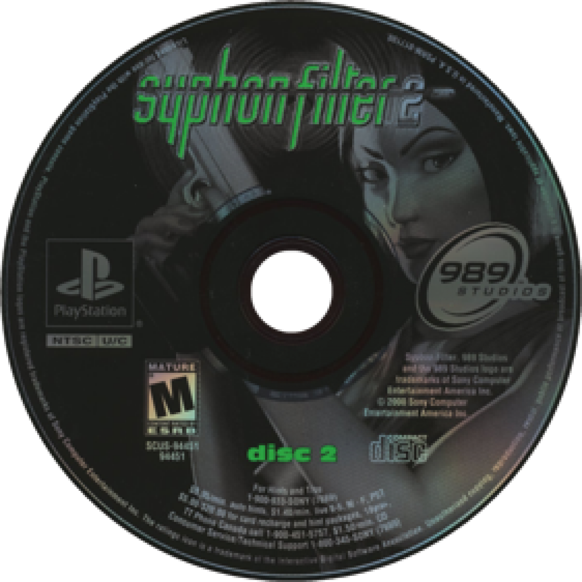 Syphon Filter 2 – PlayStation 1 (PS1)