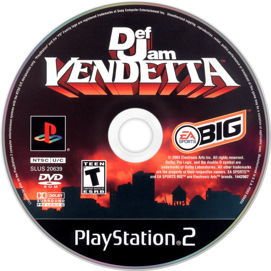 Def Jam: Vendetta – PlayStation 2 (PS2)