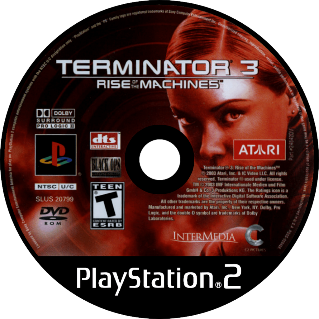 Terminator 3: Rise of the Machines – PlayStation 2 (PS2)