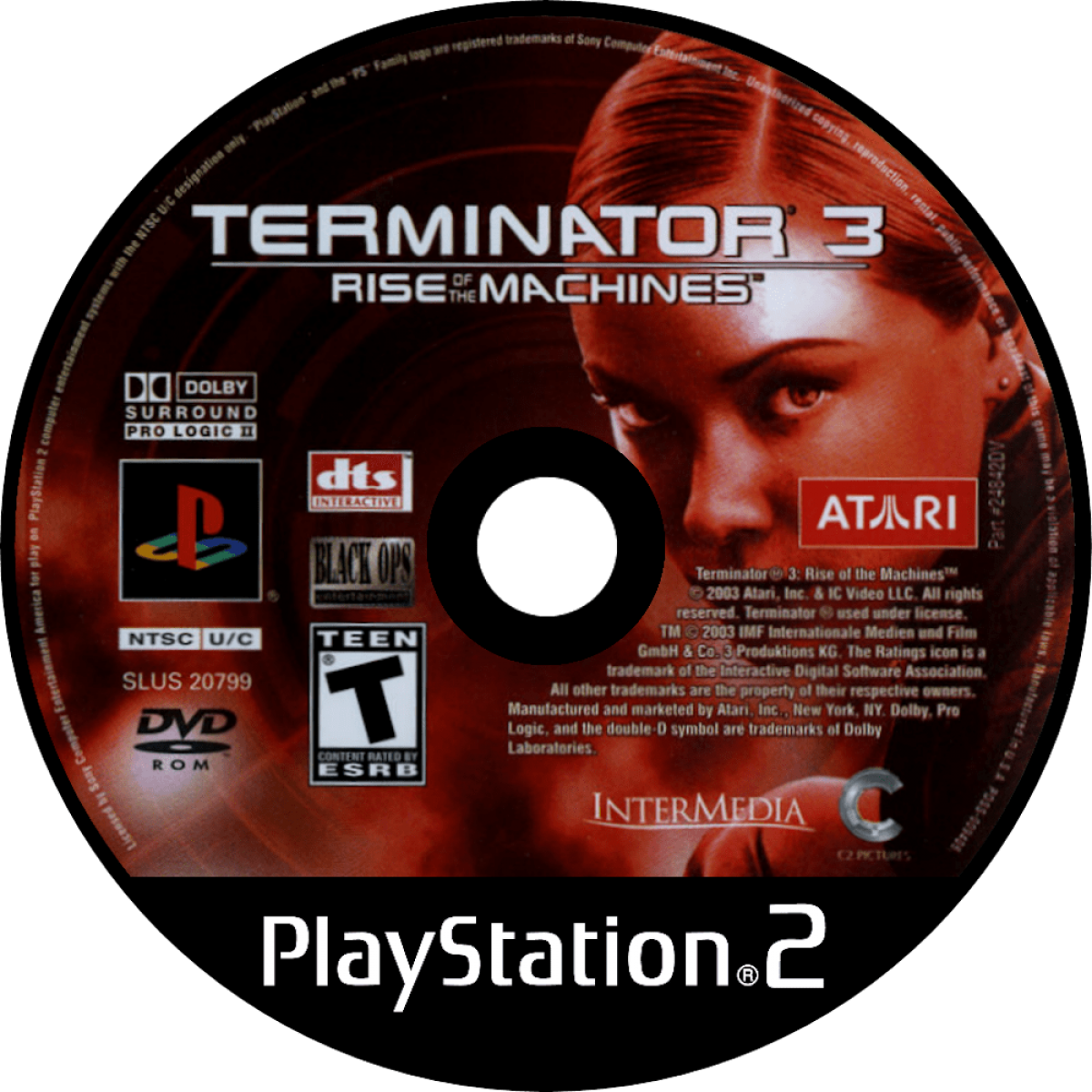 Terminator 3: Rise of the Machines – PlayStation 2 (PS2)
