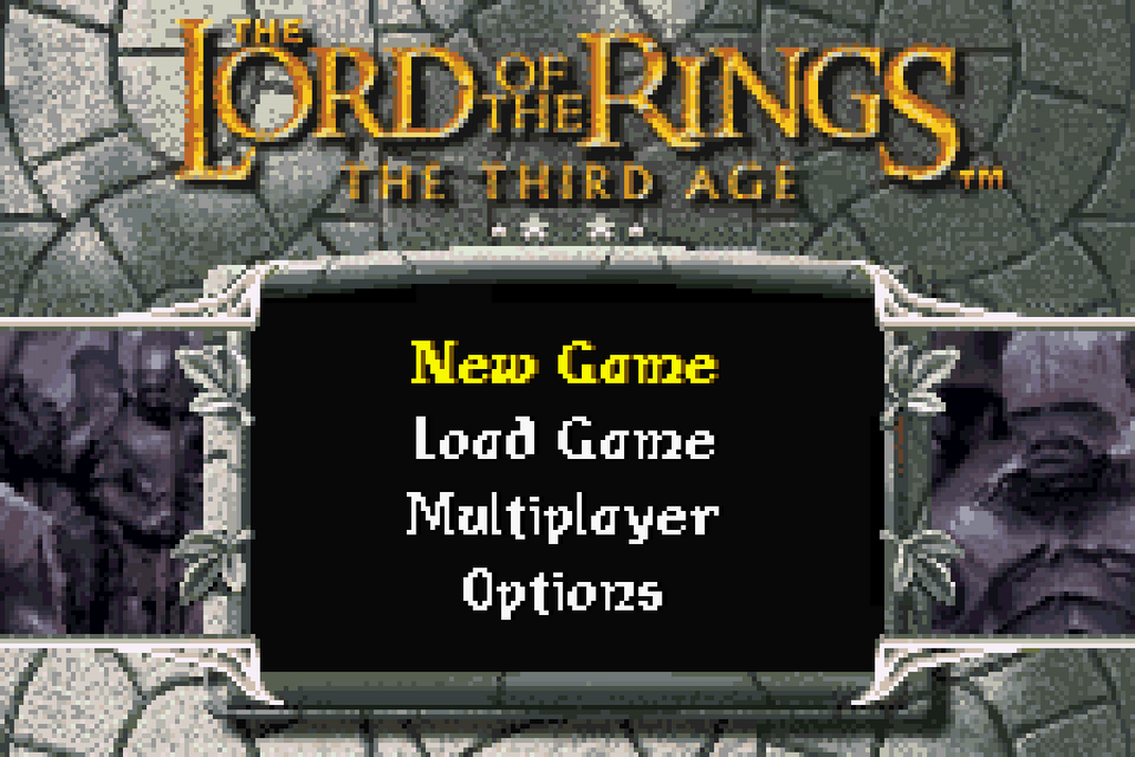 Lord of the Rings: The Third Age – Game Boy Advance (GBA)