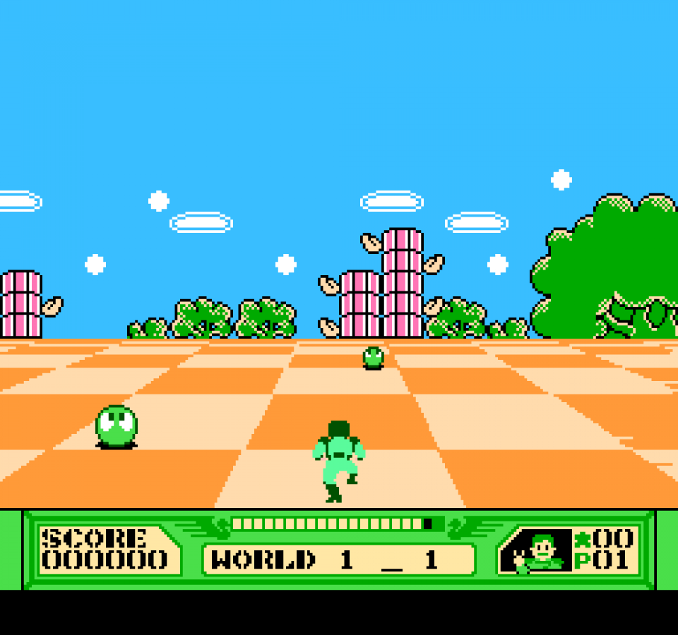 3-D WorldRunner – Nintendo Entertainment System (NES)