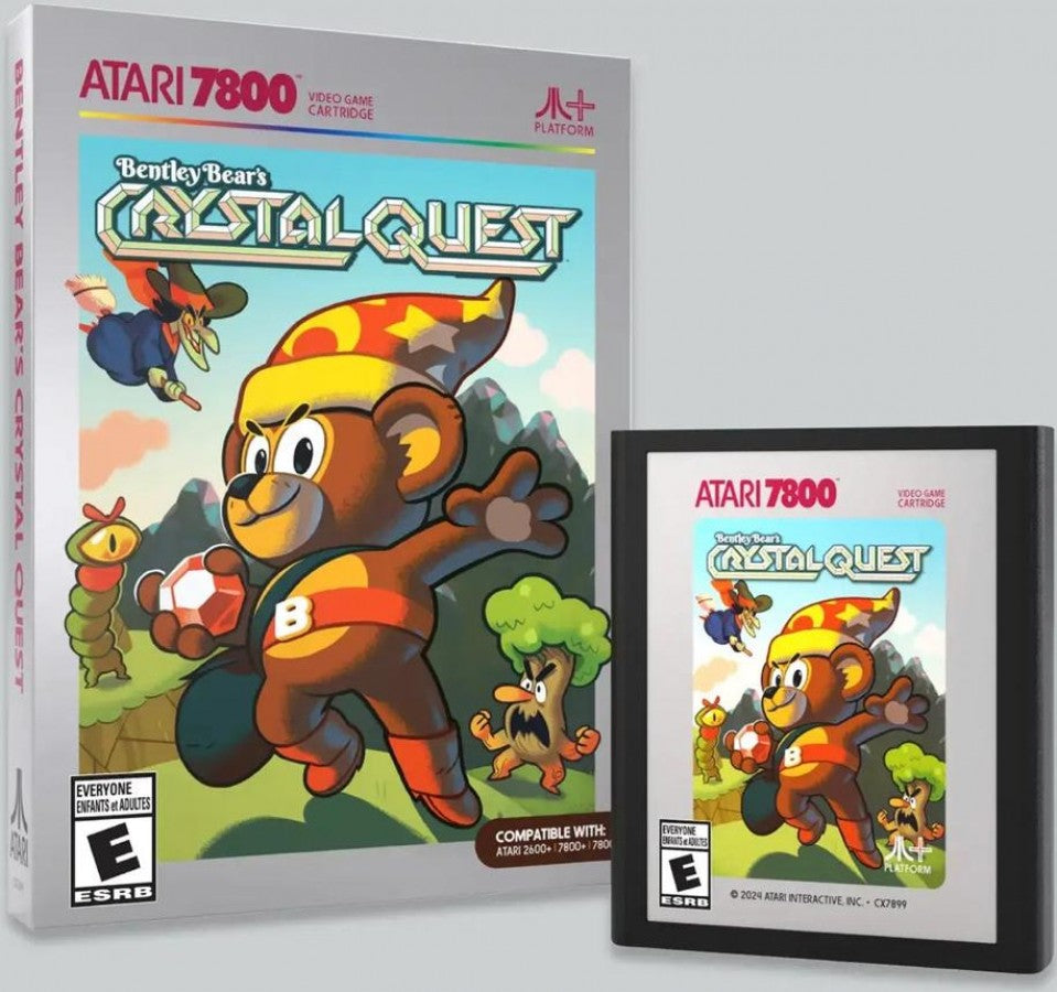 Bentley Bear's Crystal Quest [Homebrew] - Atari 7800