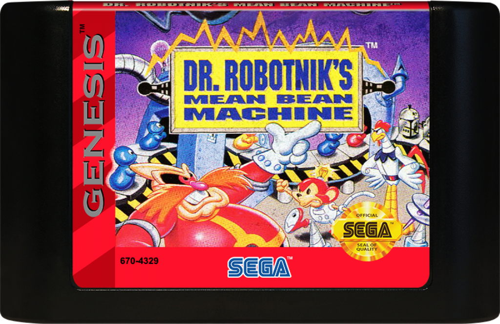 Dr Robotnik's Mean Bean Machine – Sega Genesis (GEN)