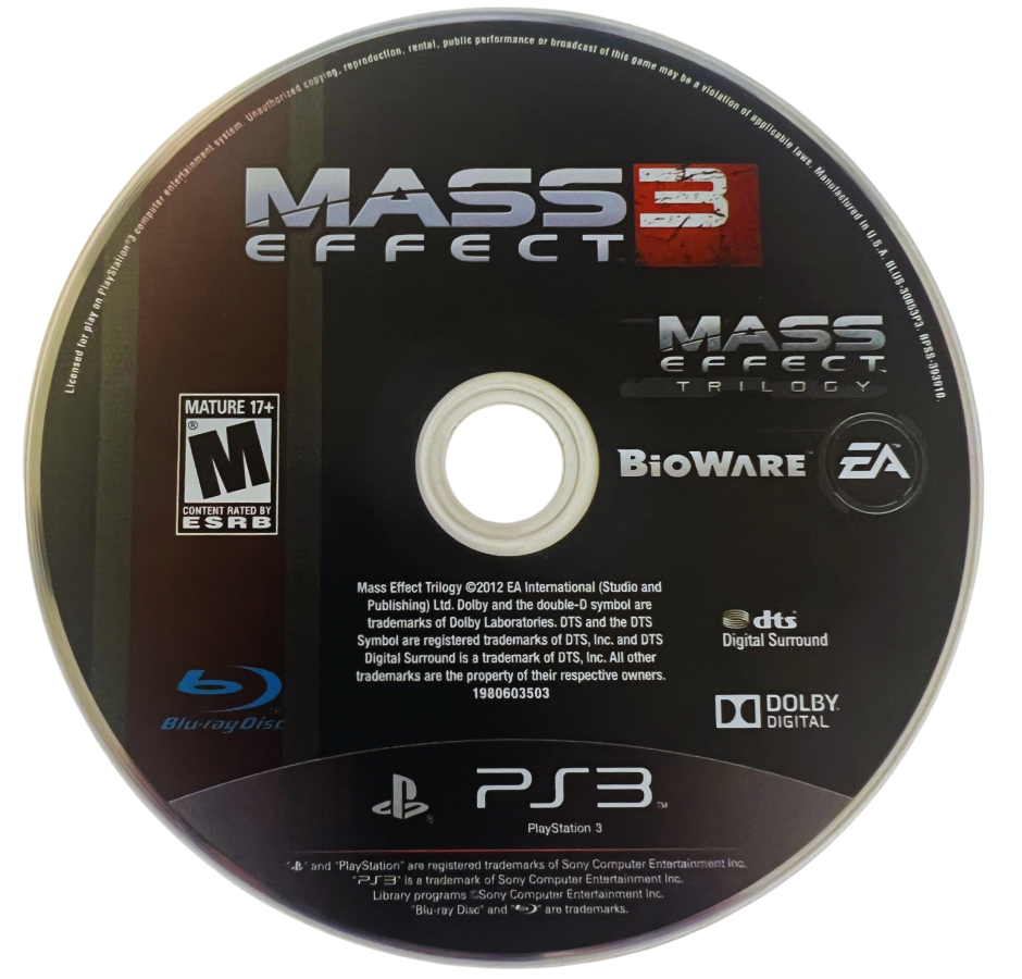 Mass Effect Trilogy – PlayStation 3 (PS3)