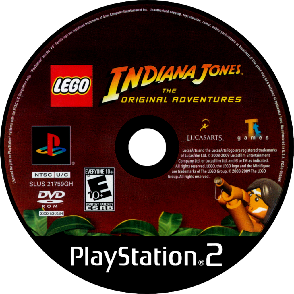 LEGO Indiana Jones: The Original Adventures – PlayStation 2 (PS2)