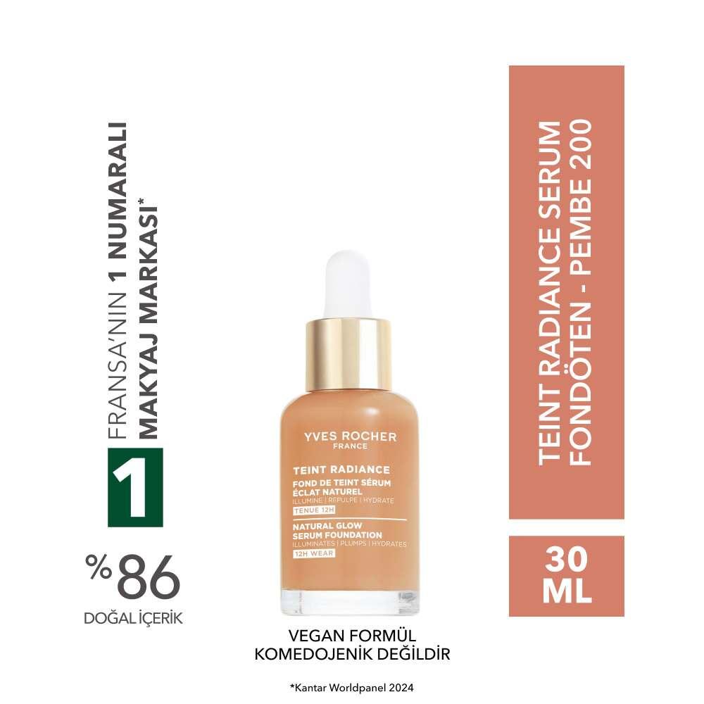 Teint Radiance Glowing Serum Foundation with Hyaluronic Acid 30ml