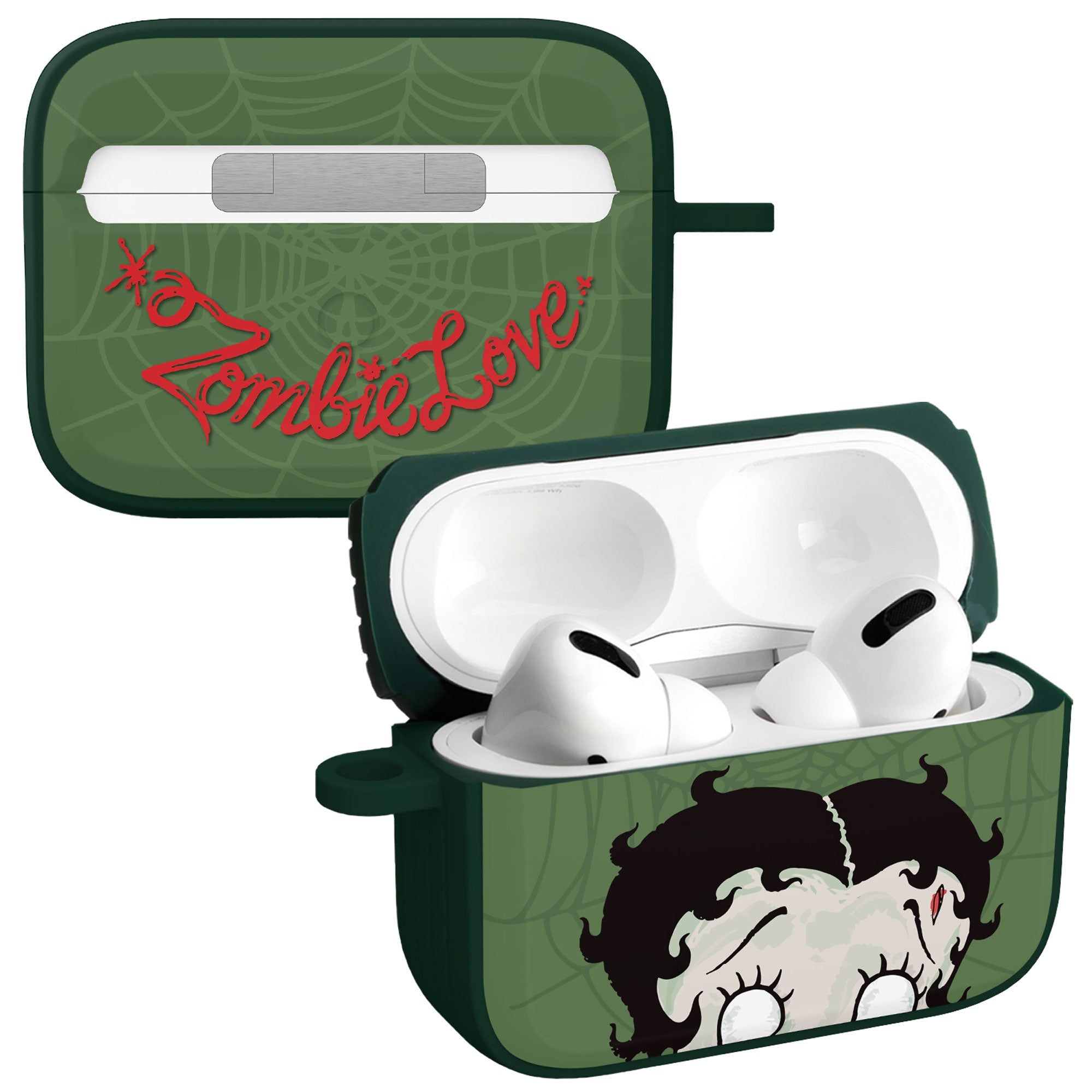 Betty Boop Zombie Love HDX Apple AirPods Pro 1 & 2 Case Cover