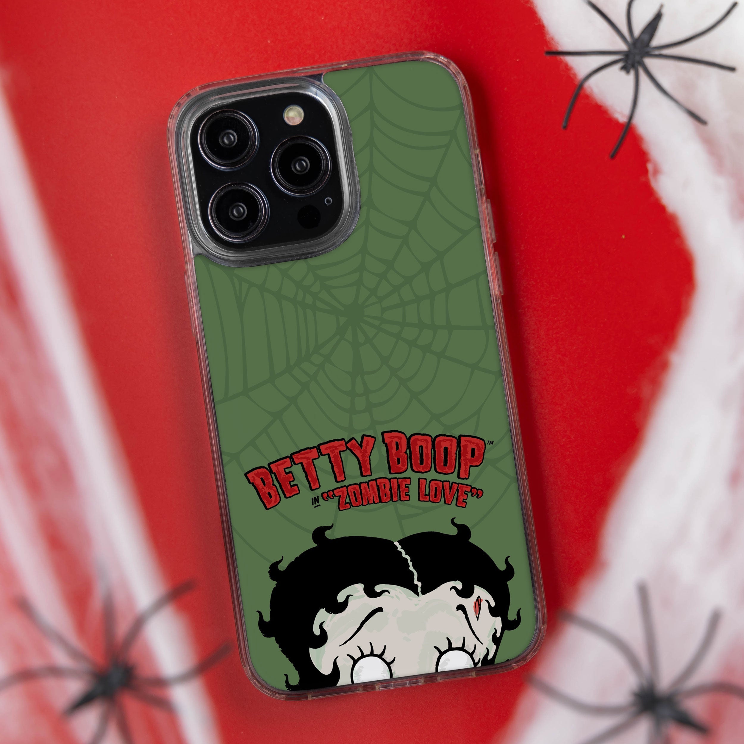 Betty Boop Zombie Love HD Apple iPhone Series 11 - 14 Mag-Safe Phone Case