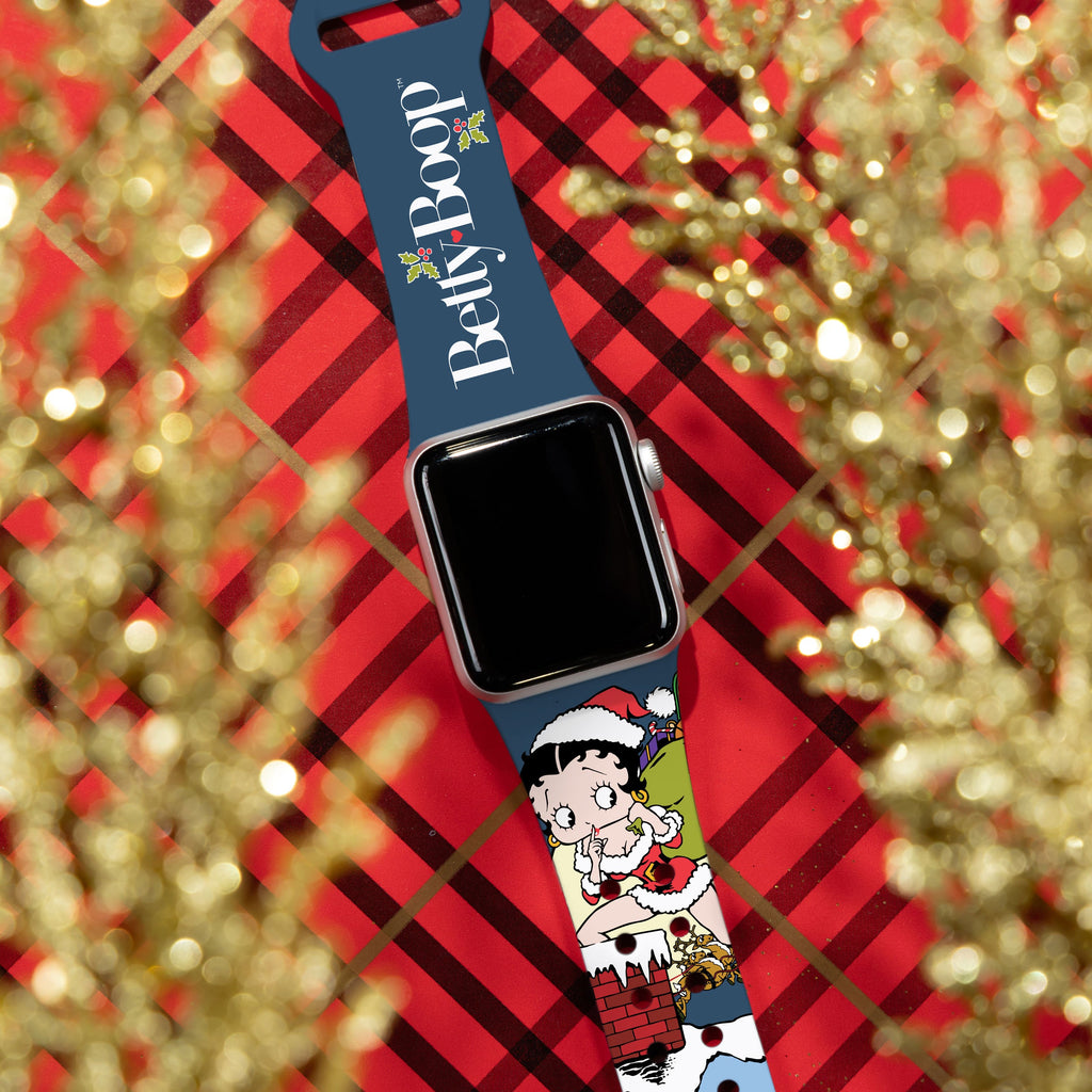 Betty Boop Happy Holidays HD Apple Watch Band