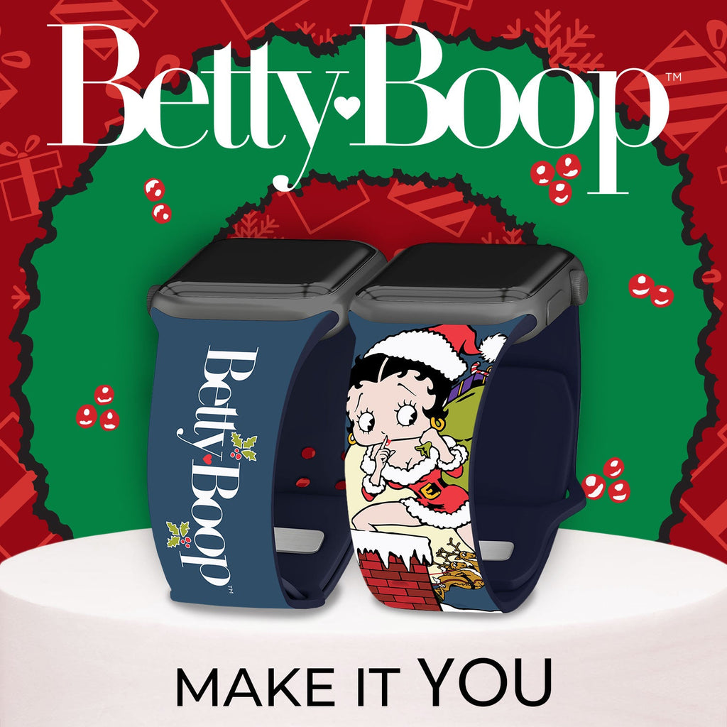 Betty Boop Happy Holidays HD Apple Watch Band