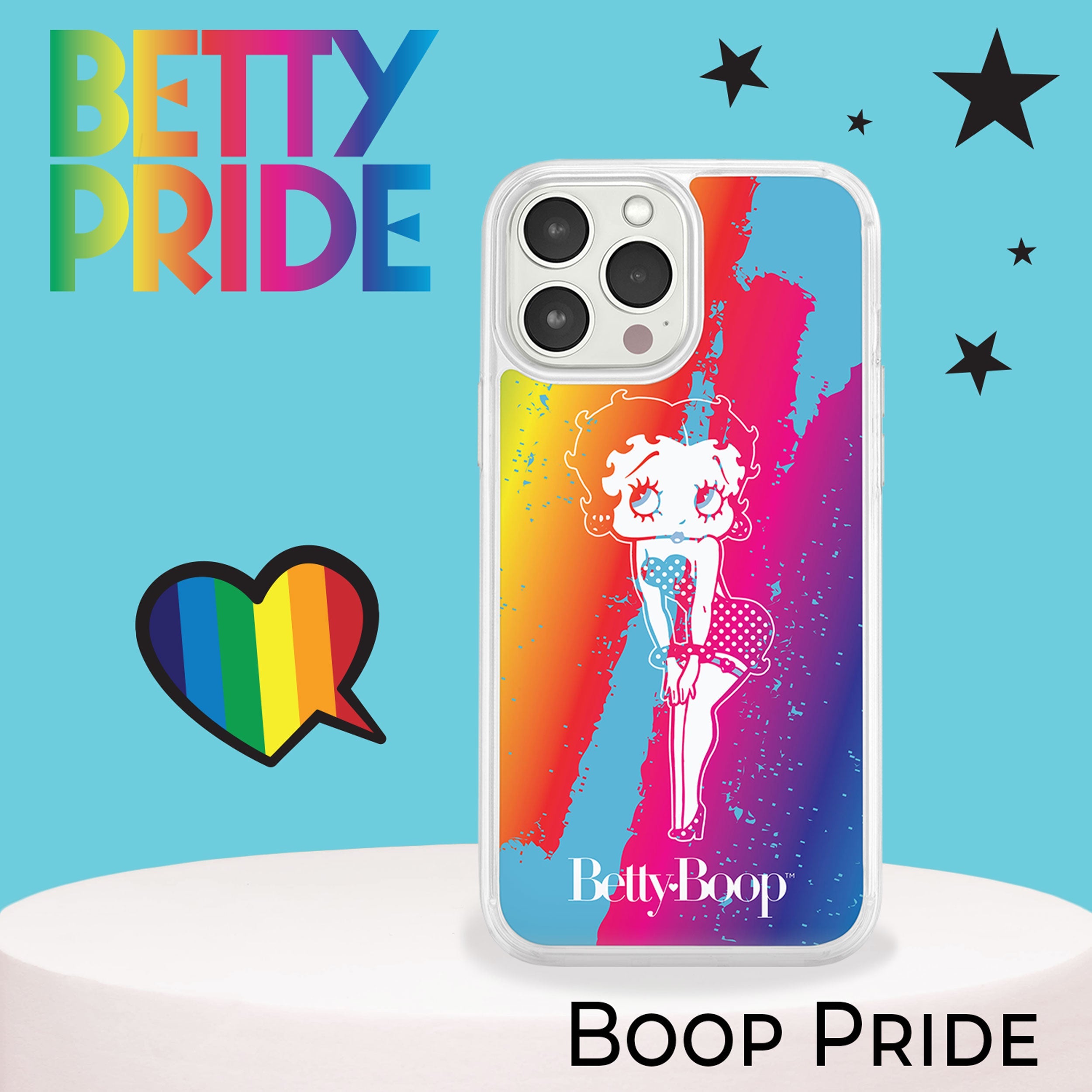 Betty Boop Pride HD Apple iPhone 14 Mag-Safe Phone Case