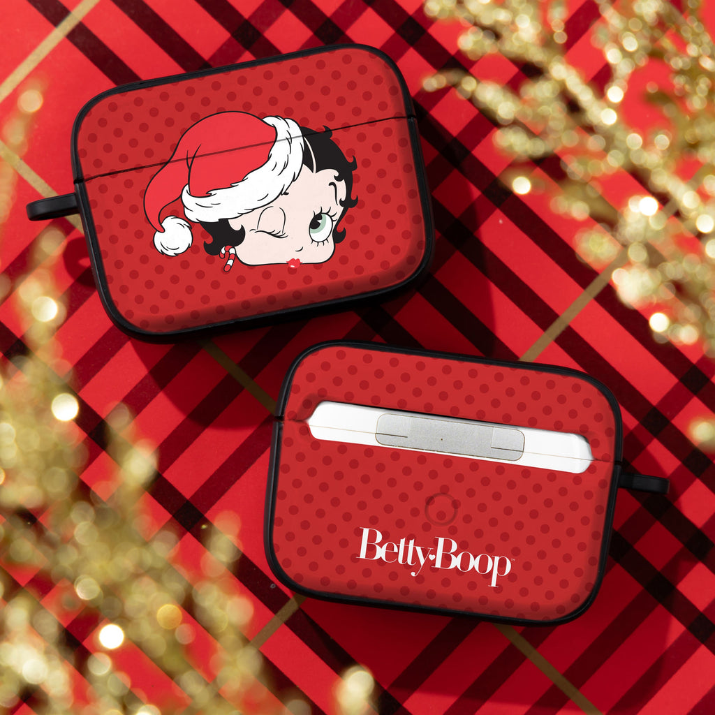 Betty Boop Christmas HDX Apple AirPods Pro 1 & 2 Case Cover