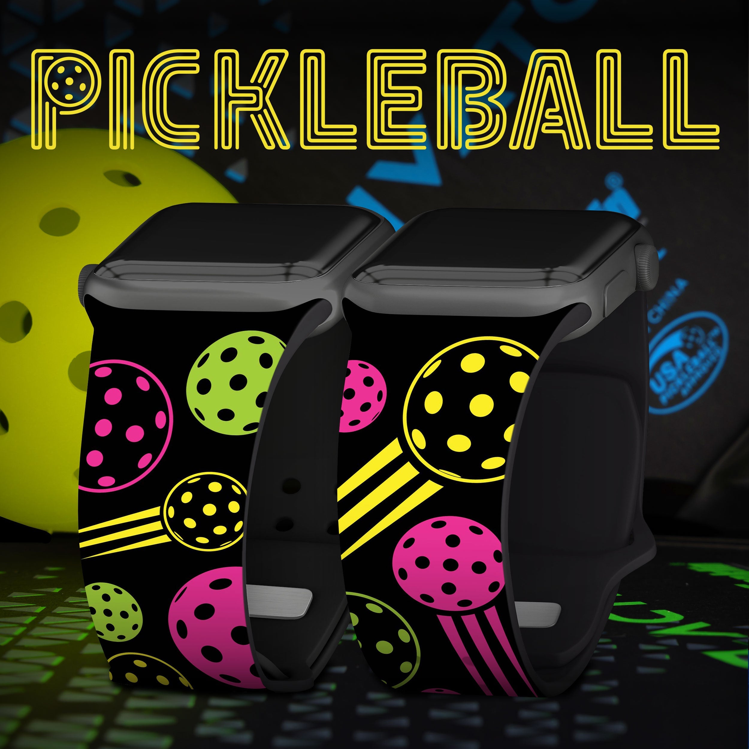 Pickleball HD Apple Watch Band