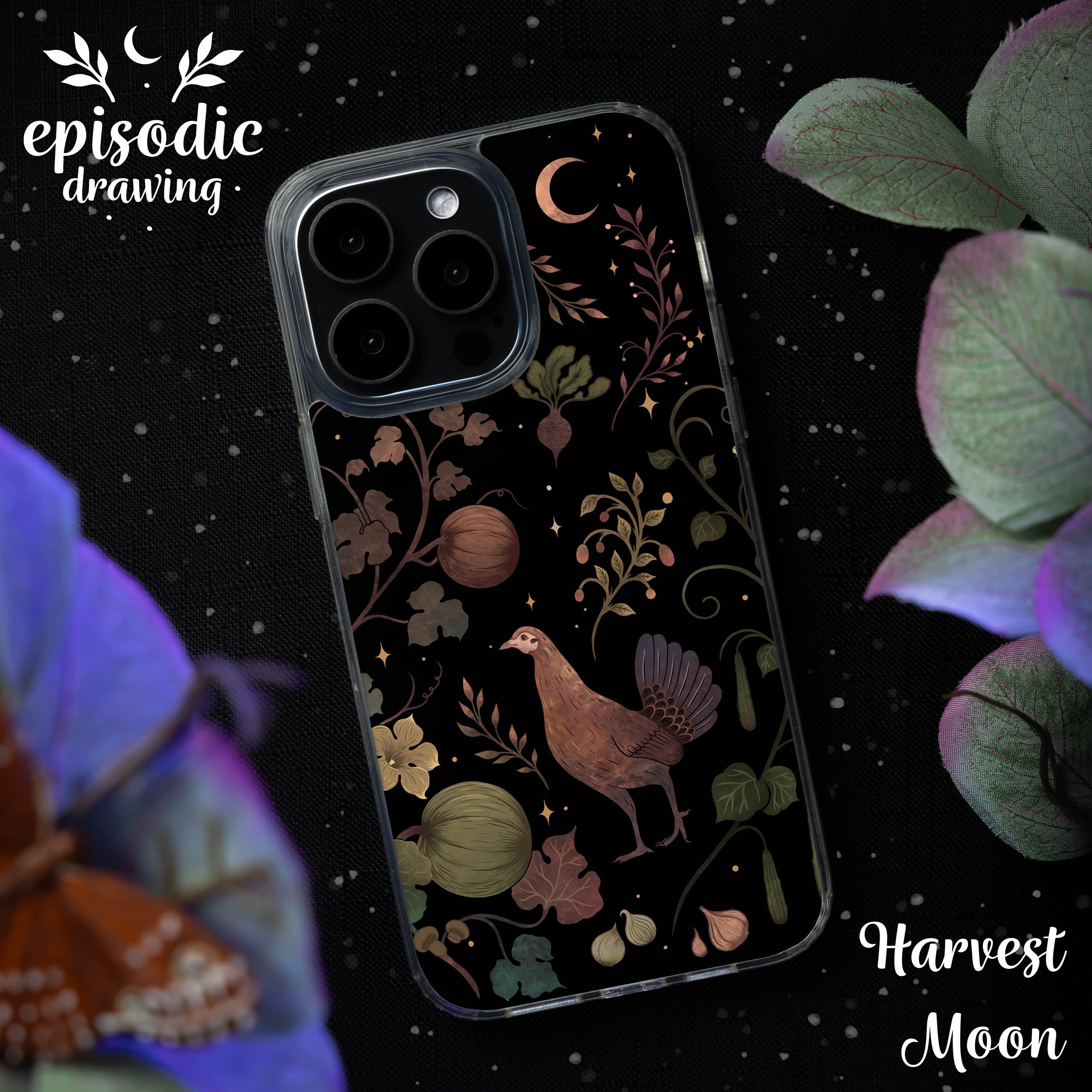 Episodic Drawing Enchanted Collection HD Apple iPhone 14 Series Mag-Safe Phone Case