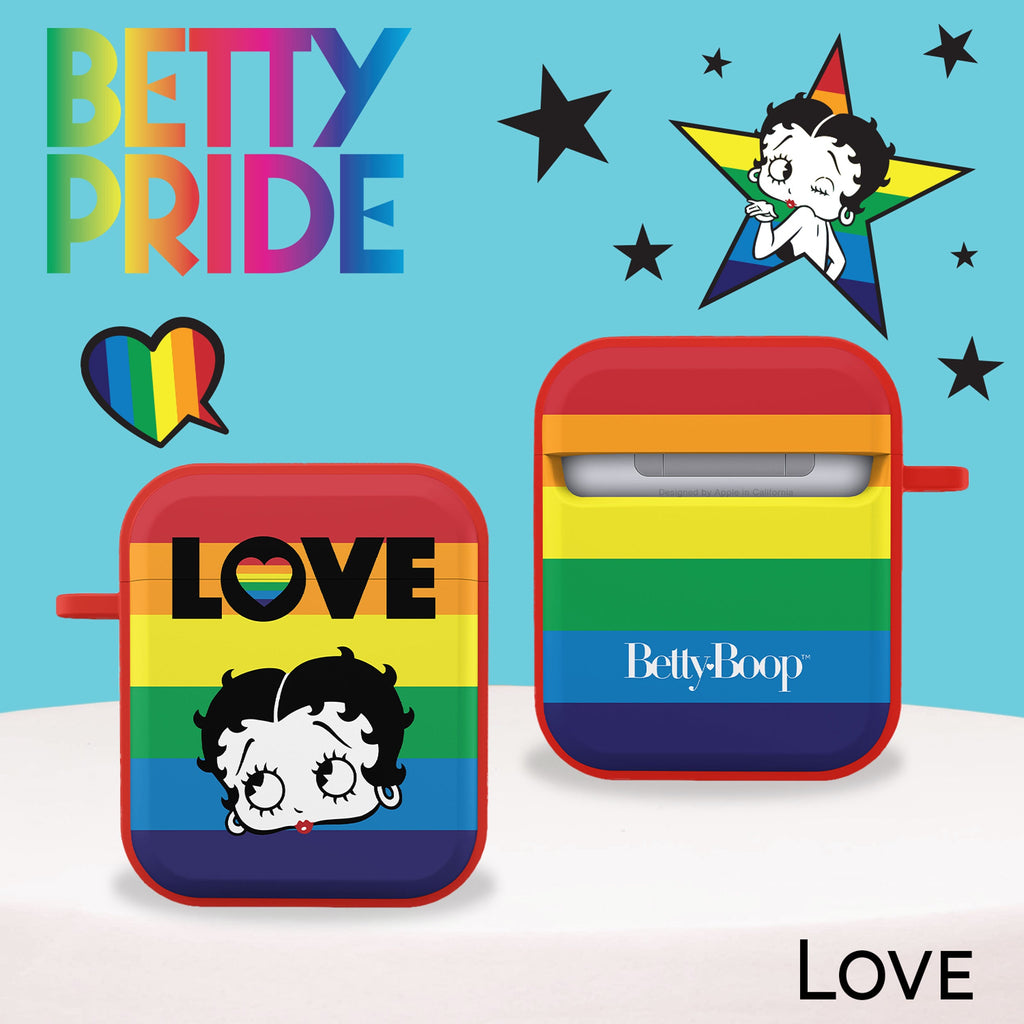 Betty Boop Pride HDX Apple AirPods Gen 1 & 2 Case Cover
