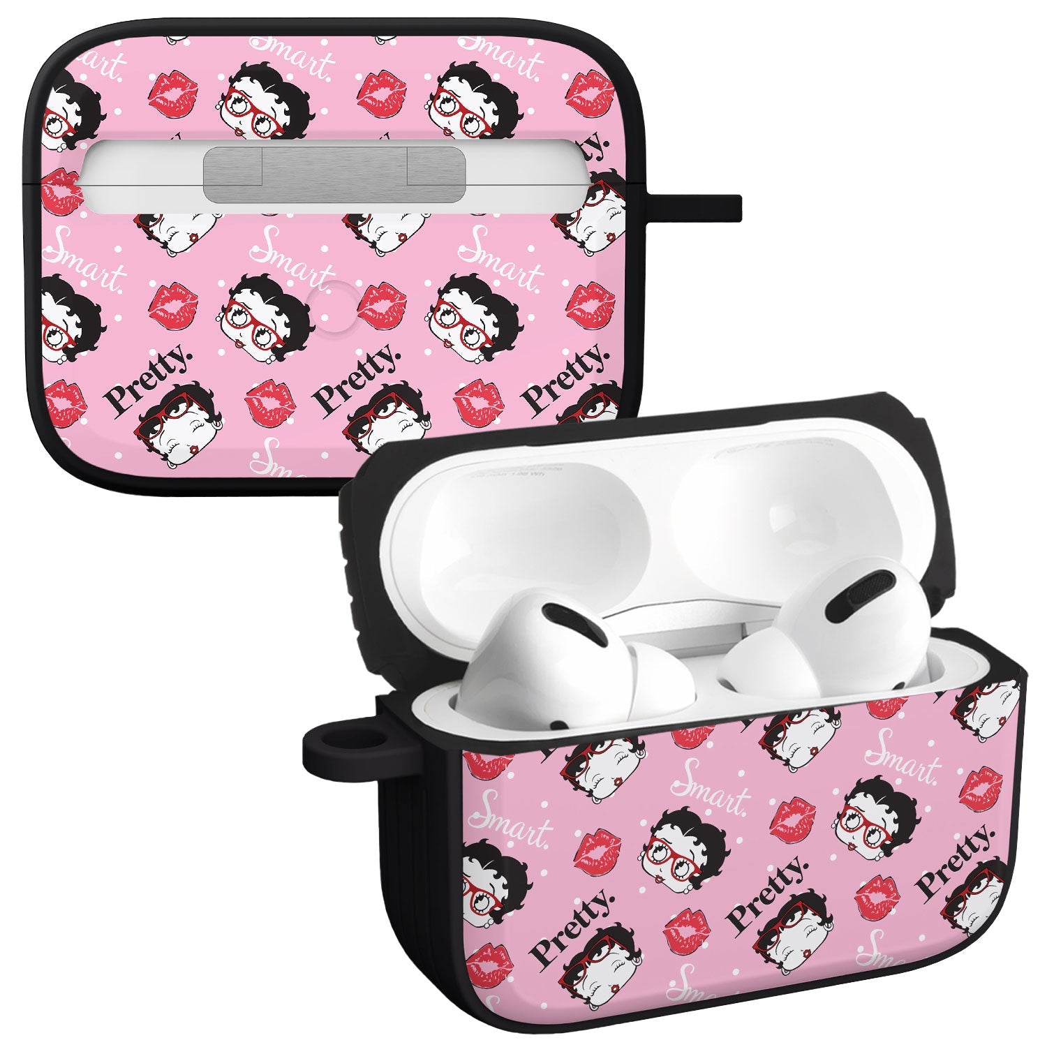 Betty Boop Girl Power HDX Apple AirPods Pro 1 & 2 Case Cover