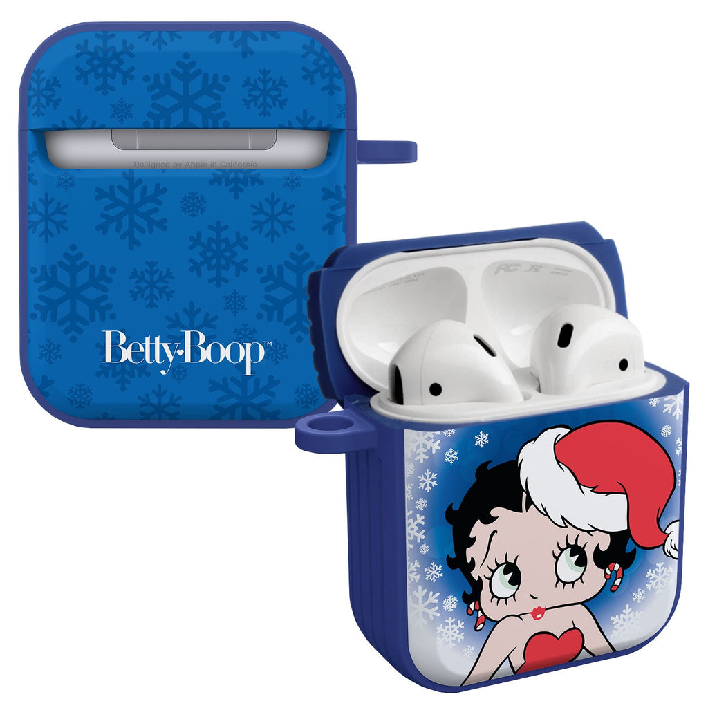 Betty Boop Happy Holidays HDX Apple AirPods Gen 1 & 2 Case Cover