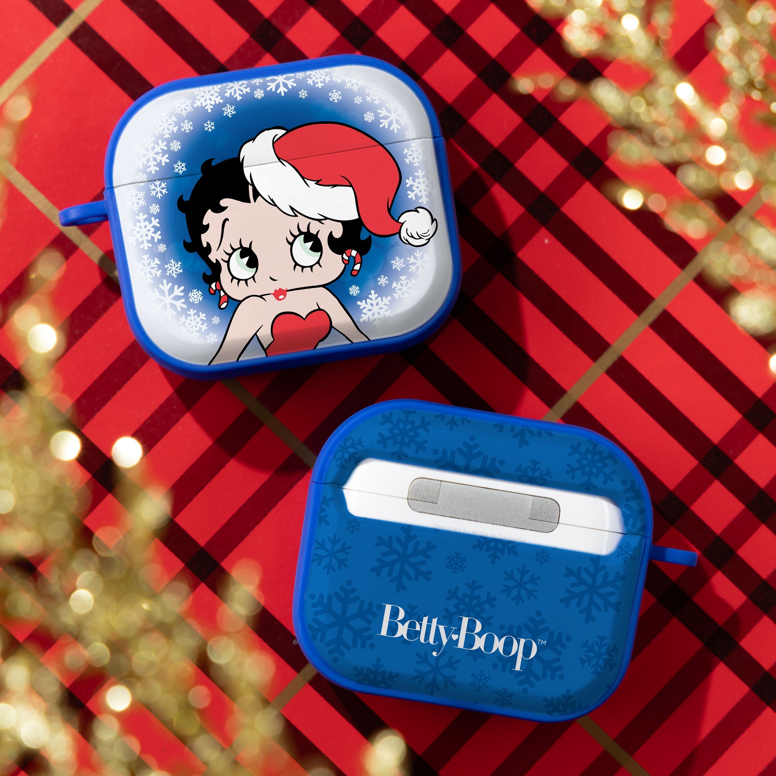 Betty Boop Happy Holidays HDX Apple AirPods Gen 3 Case Cover