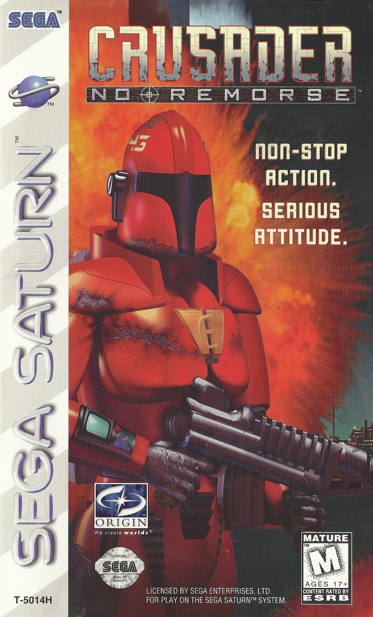 Crusader No Remorse – Sega Saturn (SS)