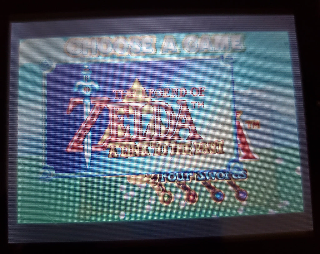 Legend of Zelda A Link to the Past 4 Swords GBA Video Game Boy Advance