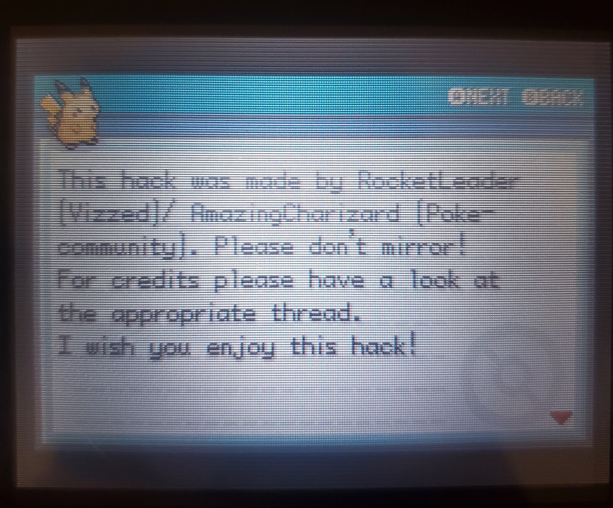 Pokemon Rocket Strike GBA ROM Hack Video Game Custom Gameboy Advance
