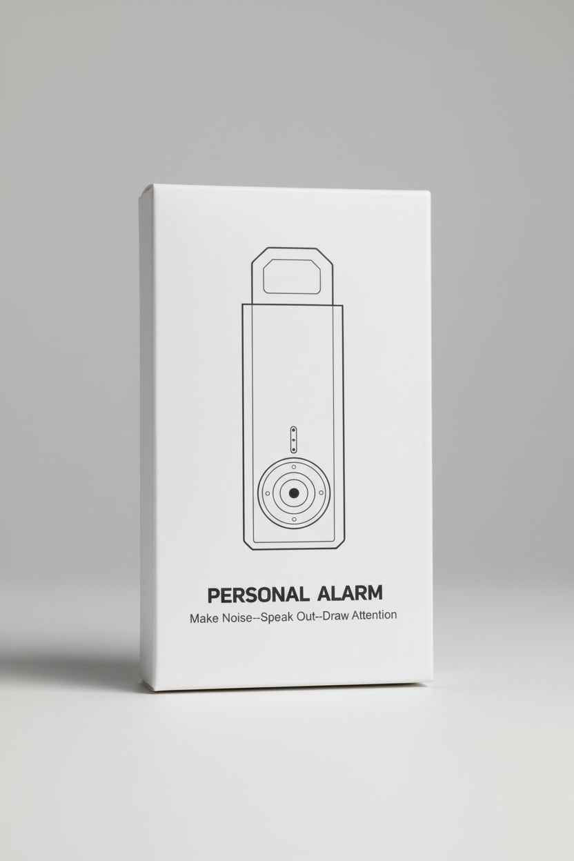 Anti Spier Self-Defense Security Alarm With Motion Sensor & LED