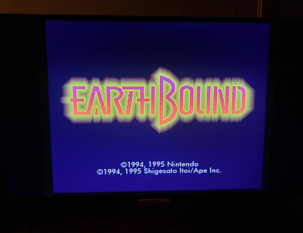 Earthbound SNES Video Game Cartridge Super Nintendo 1995