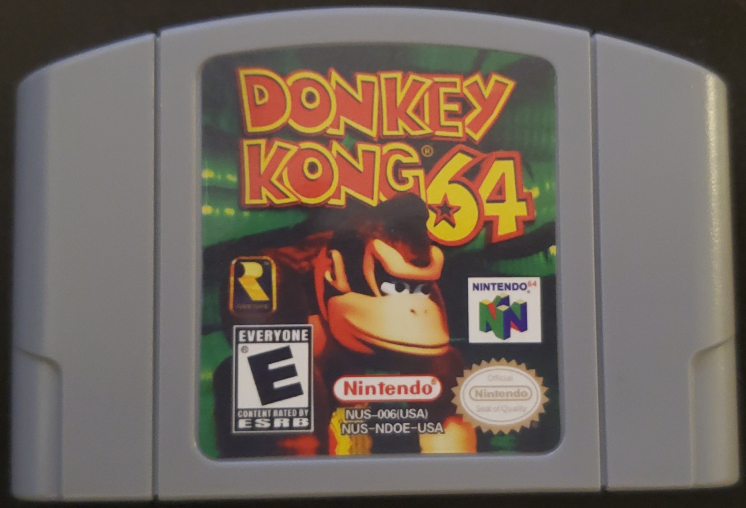 Donkey Kong 64 N64 Nintendo 64 Video Game Cartridge 1999