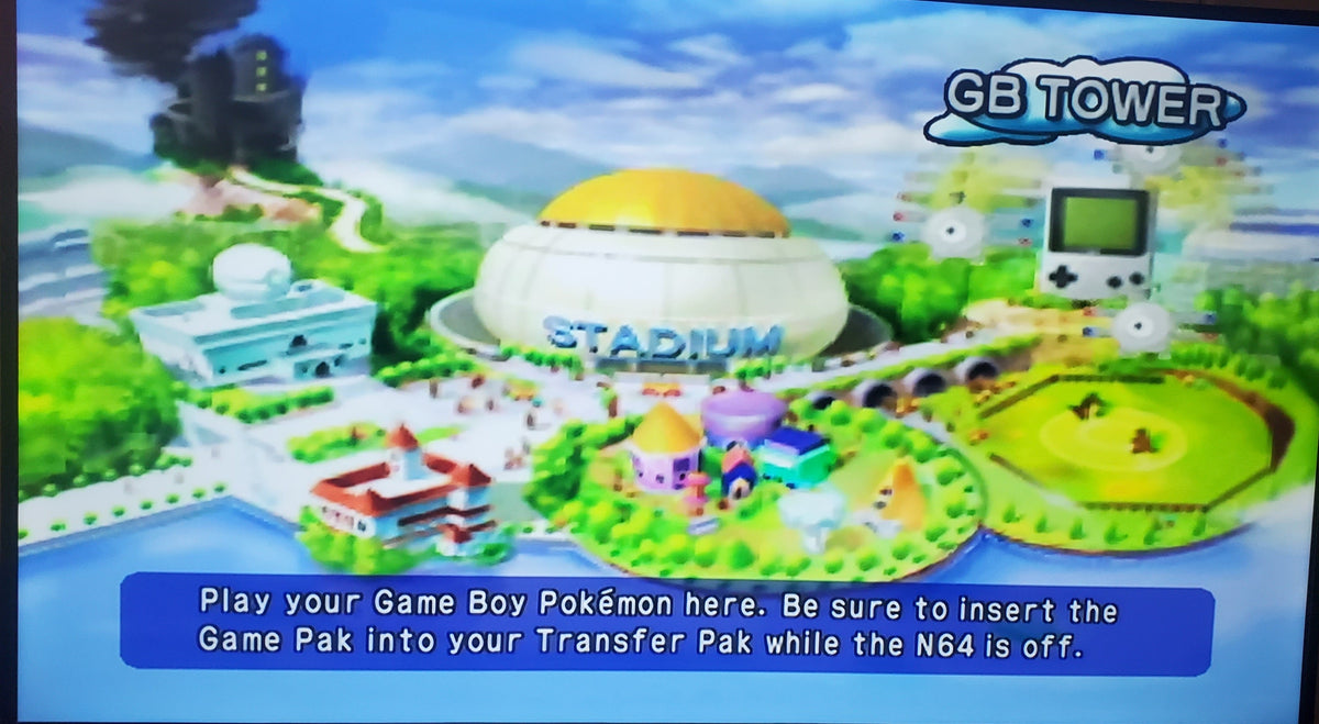 Pokemon Stadium 1 N64 Nintendo 64 Video Game Cartridge 2000