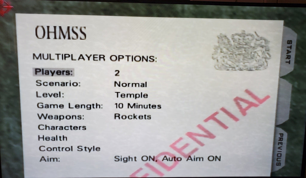 Goldeneye 007 N64 Nintendo 64 Video Game Cartridge 1997