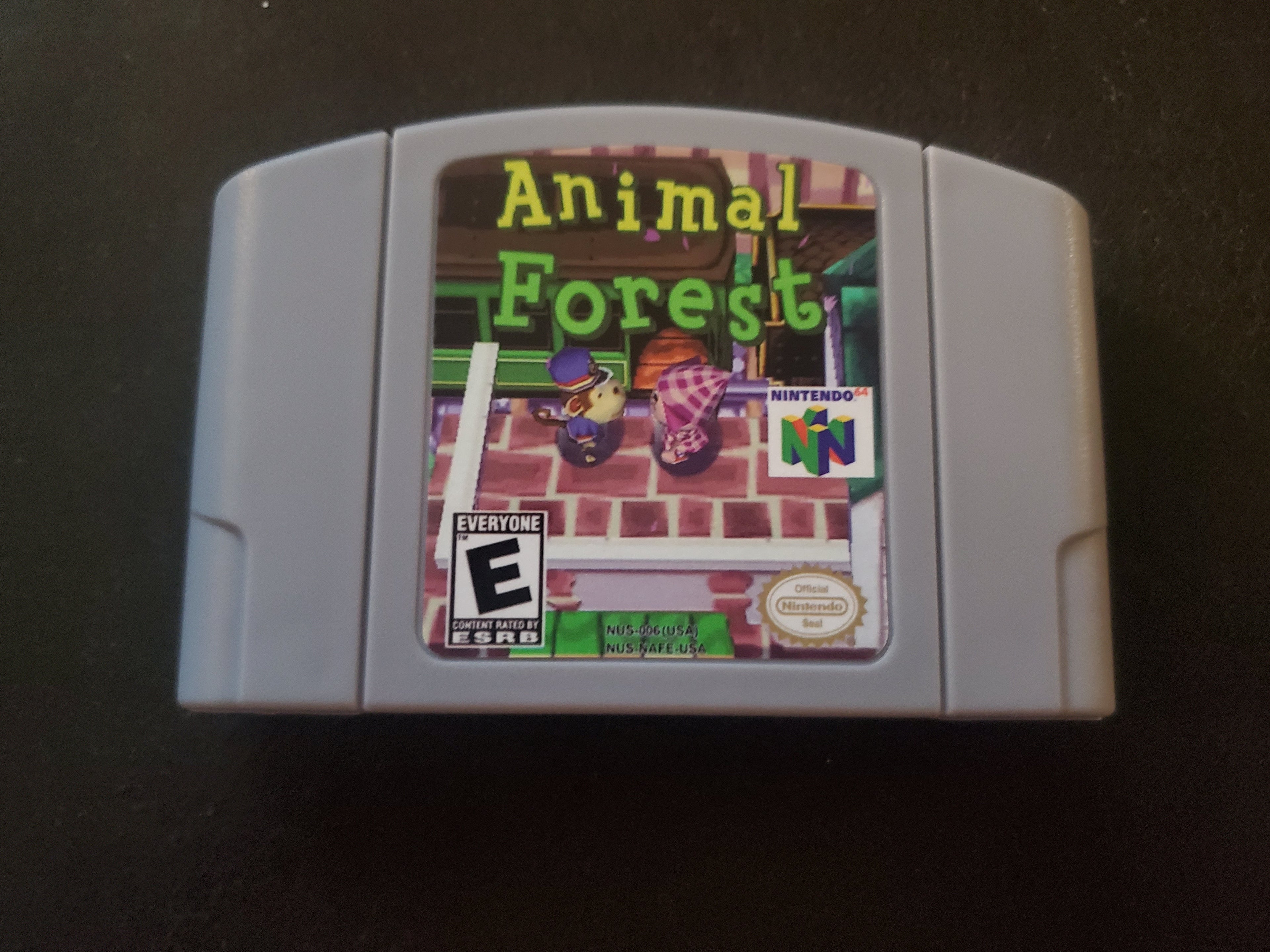 Animal Crossing N64 Nintendo 64 Video Game Cartridge