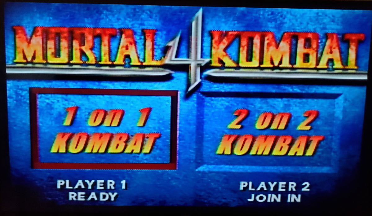 Mortal Kombat 4 N64 Nintendo 64 Video Game Cartridge 1997