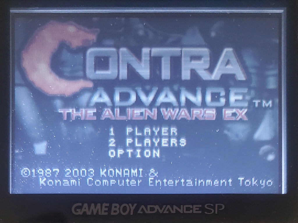 Contra Advance The Alien Wars EX GBA Video Game Boy Advance 2002