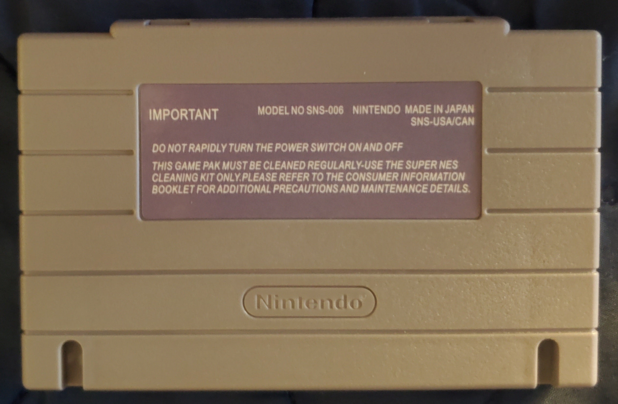 Mega Man X SNES Video Game Cartridge Super Nintendo 1993