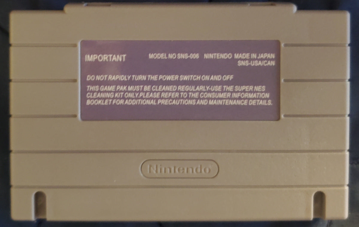 Mega Man 7 SNES Video Game Cartridge Super Nintendo