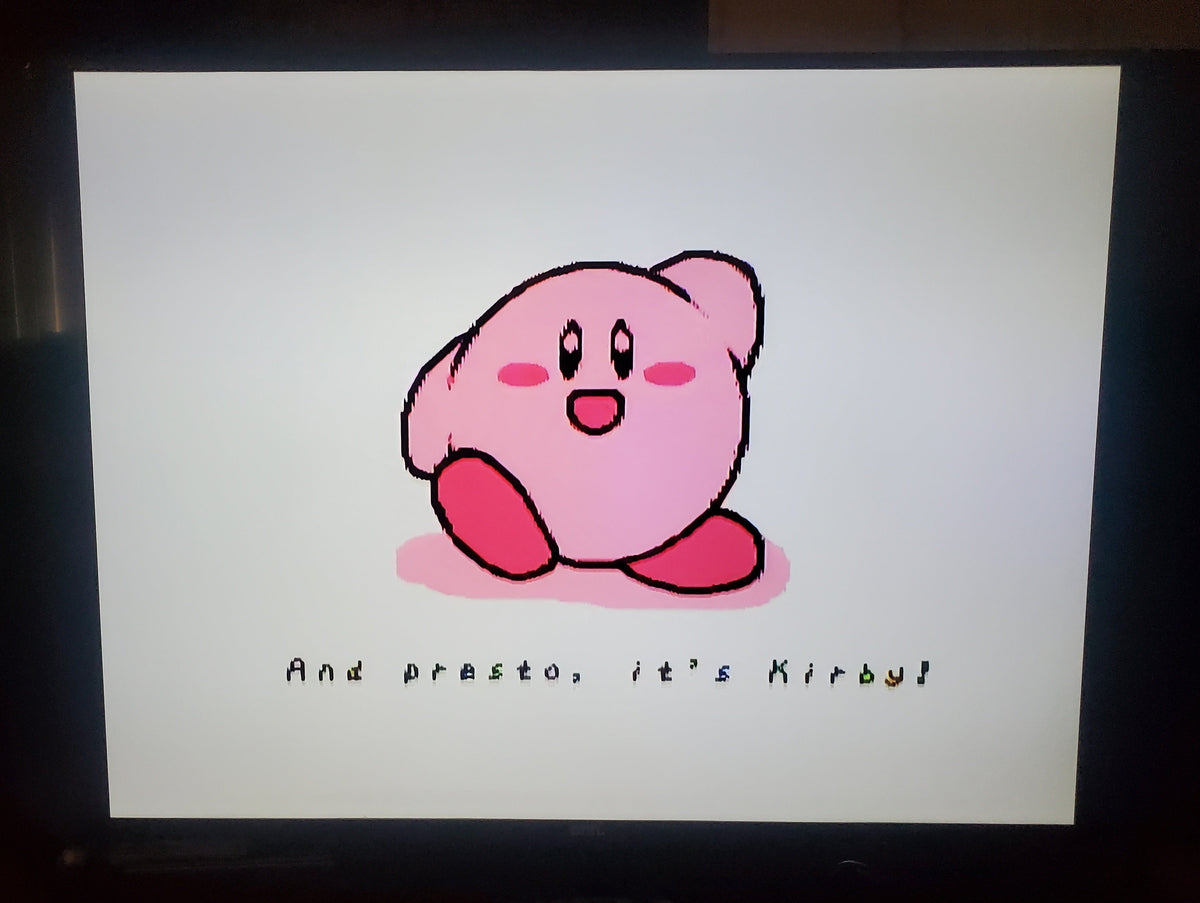 Kirby's Adventure NES Video Game Nintendo Entertainment System 1993