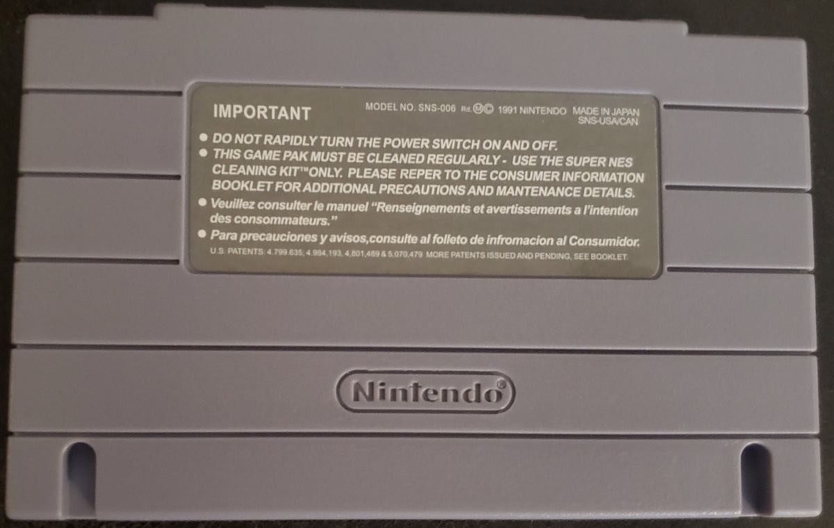Mega Man X3 SNES Video Game Cartridge Super Nintendo 1995