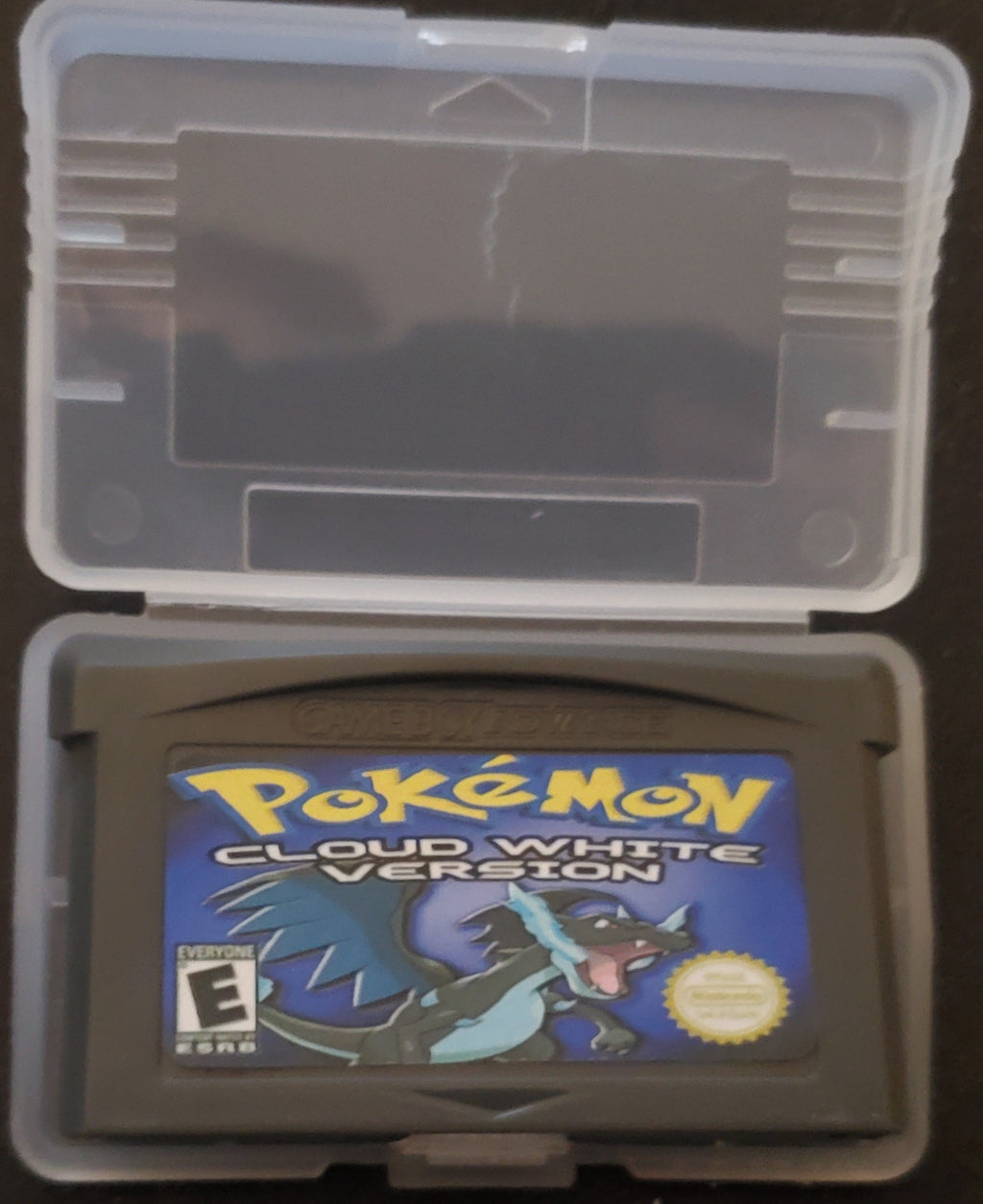 Pokemon Cloud White 3 GBA ROM Hack Video Game Boy Advance