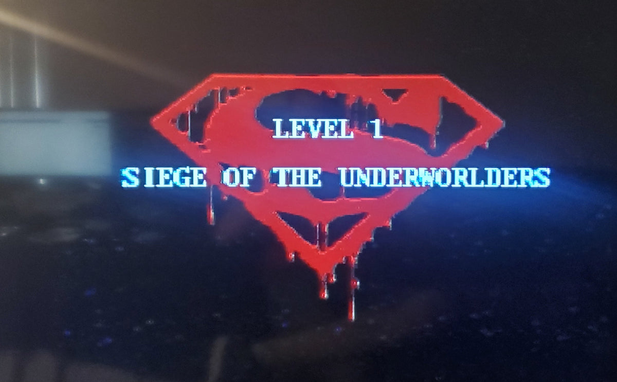 The Death and Return of Superman Sega Genesis Mega Drive Video Game
