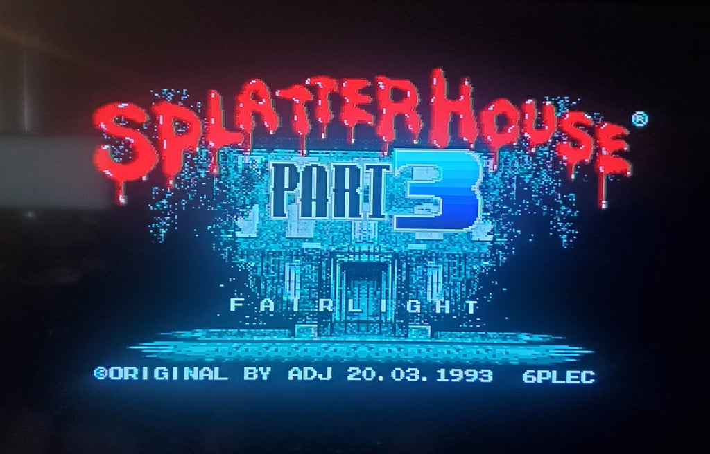 Splatterhouse 3 Sega Genesis Mega Drive Video Game Cartridge 1993