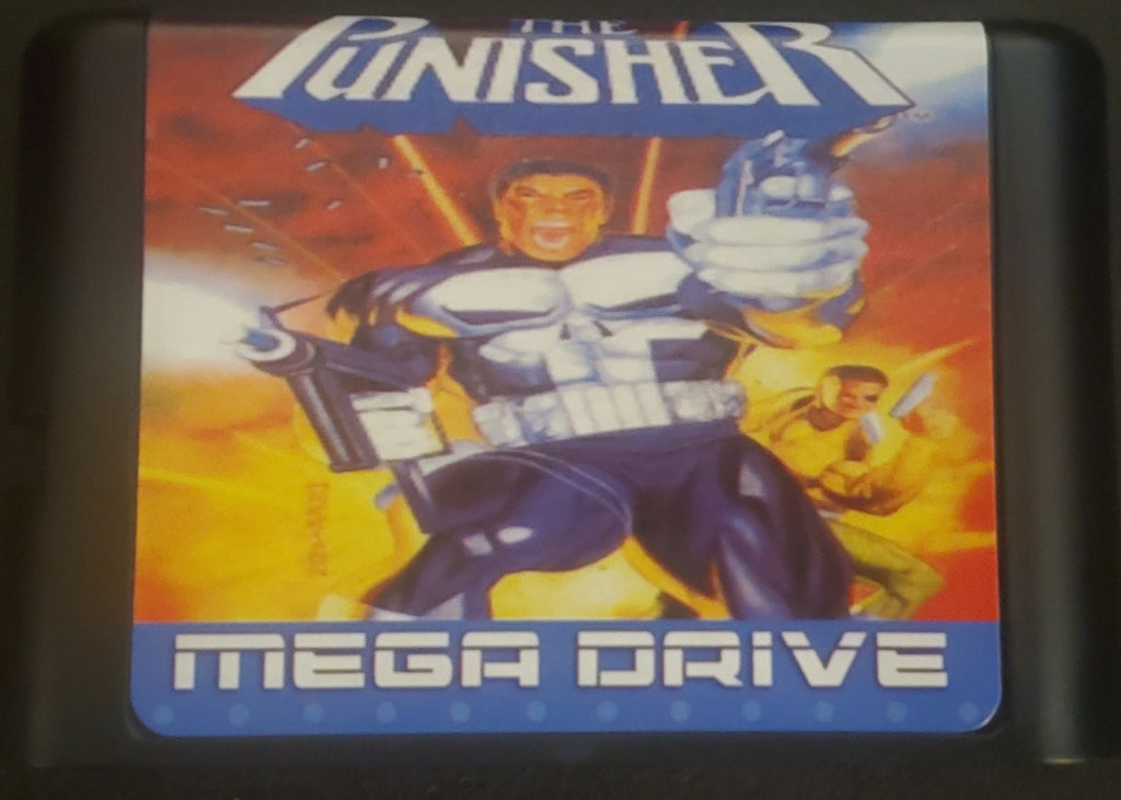The Punisher Sega Genesis Mega Drive Video Game Cartridge 1994