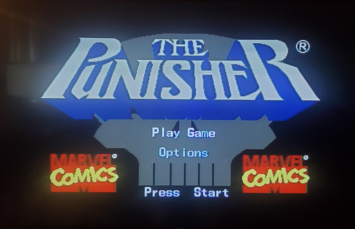The Punisher Sega Genesis Mega Drive Video Game Cartridge 1994