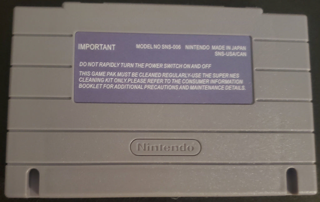 The Adventures of Batman and Robin SNES Video Game Super Nintendo